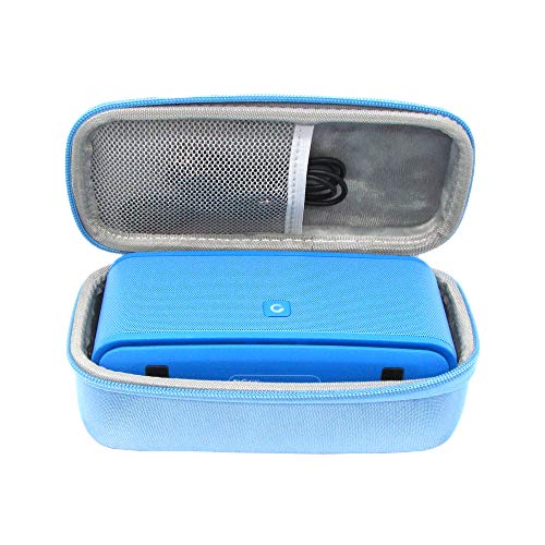 Case for Doss SoundBox Touch Wireless Bluetooth V4.0 Portable Speaker Protective Hard EVA Travel Shockproof Carrying Case Cover Storage Pouch Bag - Blue - color: Blue