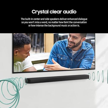 Samsung HW-B750D/ZA 5.1 ch Soundbar w/ Dolby Audio, Surround Sound expansion, Bass Boost, Adaptive Sound, DTS Virtual:X, Wireless Subwoofer, 2024 - style: HW-B750D