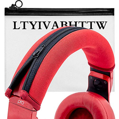 Headphone Headband Cover Compatible with Pro Model Headphone (Red) - color: Red
