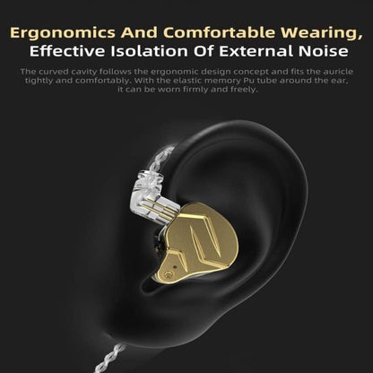 KZ ZSN PRO X in-Ear Earbud Headphones with Mic Dual Driver 1BA+1DD Hybrid Wired Earbuds Earphones Compatible with Android, iPhone, iPad, Laptops, MP3 and Most 3.5mm Interface (Black with Mic) - color: Black, size: With Mic