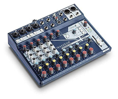 Soundcraft Notepad-12FX Small-format Analog Mixing Console with USB I/O and Lexicon Effects | 12-channel analog mixer with USB interface and Lexicon effects for musicians, podcasters and audio engineers - size: 12-channel mixer