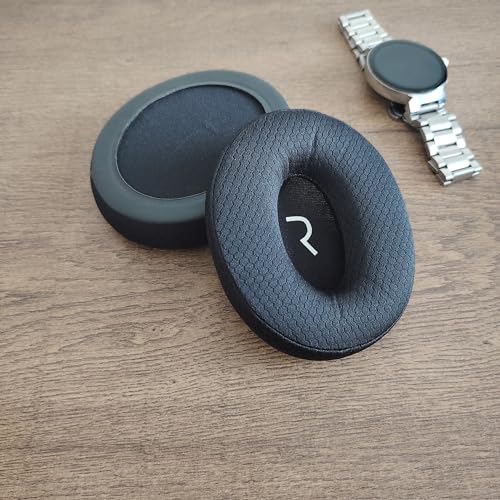 Breathable&Durable Earpads Cushion Replacement Compatible with Mpow 059 / H1 / H5 Bluetooth Headphones Ear Pads with Mesh Fabric and Memory Foam