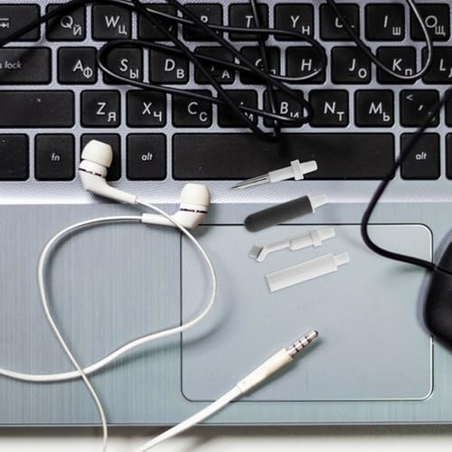 Angoily Headphone Cleaning Pen Multipurpose Earphones Cleaner Kit Earphone Brush Gentle Earbud Cleaning Tool