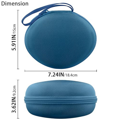 for Beats Studio Pro/Studio3/Solo4/Solo3 Headphones Hard Case, Blue - color: Blue Case