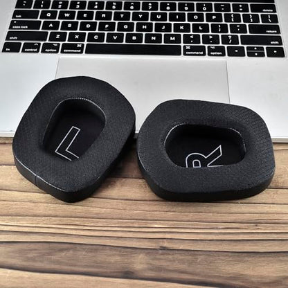 Defean Cooling Gel Earpads for Logitech G733 G335 Headset-Black