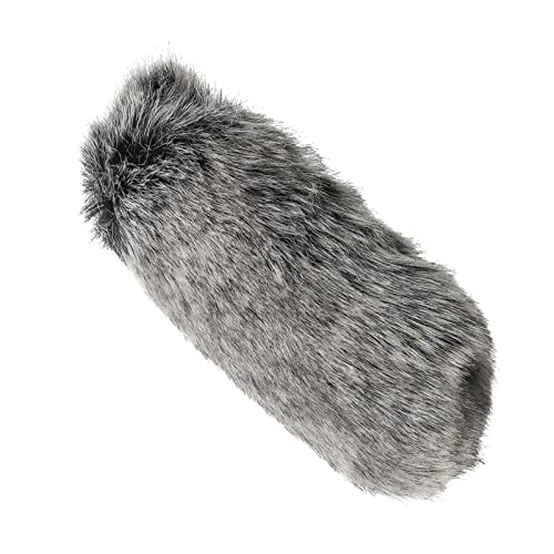 Windscreen Muff And Foam, Mic Muff Professional Windproof Microphone Furry Windscreen, Windshield Wind Muff for Videomic Video Microphone