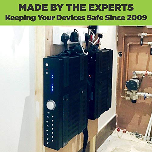 HIDEit Mounts Uni-MXW Mount - Patented in 2015 - Adjustable Medium Extra Wide Device Wall Mount, Hide Your Cable TV Box, Video Game Consoles, Receivers, Cable Boxes, Gaming PCs and More - size: USA Made Medium Extra Wide