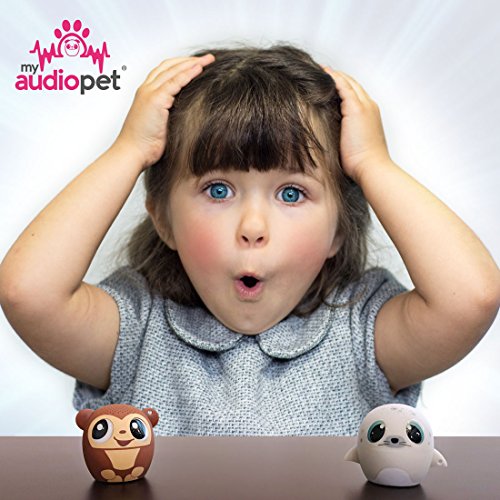 My Audio Pet Mini Bluetooth Animal Wireless Speaker for Kids of All Ages - True Wireless Stereo – Pair with Another TWS Pet for Powerful Rich Room-Filling Sound (SEALebration) - color: SEALebration