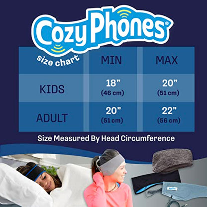CozyPhones Sleep Headphones - Over Ear Headphones from Ultra Thin Cool Mesh Wired for Side Sleepers, Meditation, Running, Laptop, and Phone - Pink Lycra | Ultra Thin Cool Mesh Wired for Side Sleepers, Meditation, Running, Laptop, and Phone - color: Pink