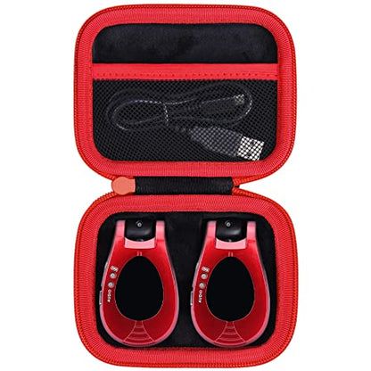 co2CREA Hard Travel Case for Xvive U2 Guitar Wireless System Digital Guitar | Compatible with Wireless Transmitter and Receiver, Travel Protective Storage Bag with Custom Molded Interior & Hand Strap - size: for Xvive U2