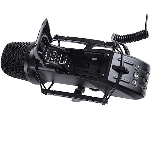 Movo VXR500 HD Professional Condenser XY Stereo Video Microphone for Sony, Nikon,and Canon DSLR Video Cameras (Metal Body)