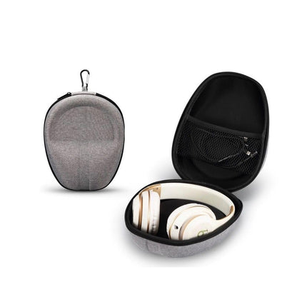 Hard Shell Travel Headphone Case for Bose QuietComfort QC Ultra QC45 QC35 II QC25, Sony WH-CH520 WH-CH720N WH-1000XM4, TOZO HT2, Audio-Technica ATH M50X M20X, LORELEI X6, JBL Tune 660NC 520BT (Gray) - color: Gray