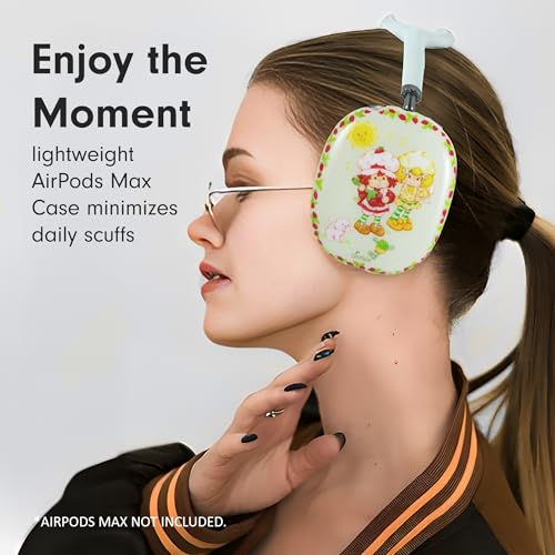 Sonix Protective Case for AirPods Max 2 & 1 | Headphones Cover | Strawberry Shortcake Berry Besties - color: Strawberry Shortcake Berry Besties