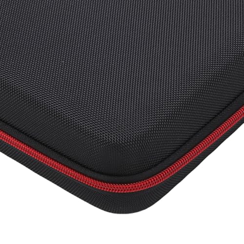 Shockproof Wireless Mic Case Large Capacity Handheld Mic Travel Bag for Audio Technicians Sound Engineers Soft Inner Lining for 4 Microphones
