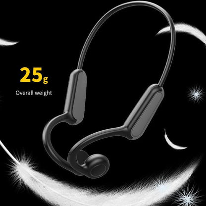 True Bone Conduction Open Ear Headset Waterproof Stereo Bluetooth Earphone Pairless Wear Ideal Choice for Driving Bicycling Running Skiing-B8 Blue - color: Bone Conduction B8 Blue