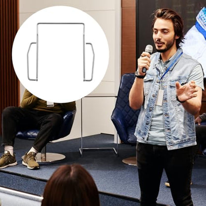 SUPVOX Receiver Belt Clip Universal Microphone Holder Clip for Wireless Mic Transmitters Professional Mic Belt Mount Lightweight and Durable 2.24X1.96X0.39 Inch