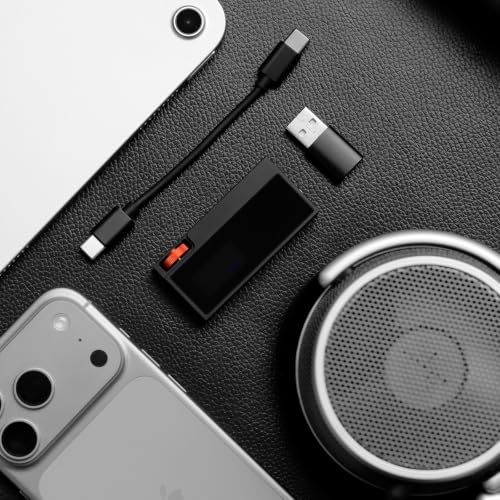 SHANLING UA6 II Portable Headphone Amplifier, The First 8×CS43131 Flagship USB Dongle DAC AMP, 133dB SNR, Supports 768kHz/32bit & DSD512, 365mW@32Ω Balanced Output, 3.5mm+4.4mm Jacks, Silver - color: UA6 II Silver