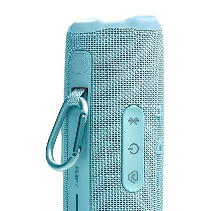 JBL Flip 7 Portable Bluetooth Speaker, Waterproof and Drop-Proof - Teal | Up To 16 Hours Playtime, IP68 Dustproof Build, Clip-On Loop, USB C Lossless Audio, Links With Other Speakers For Outdoor Use - color: Teal