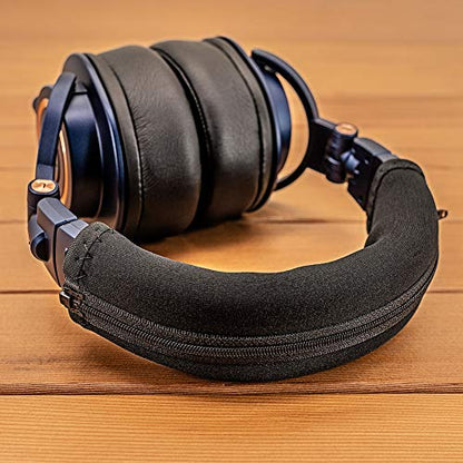Replacement Headband Cover Compatible ATH M50X M50 M40X M40 M30X M20X Headphones (Black) - color: Black