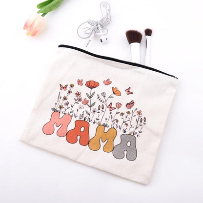 Small Mama Makeup Bag Pouch Birthday Mothers Day Gifts for Mom from Daughter Son Mom Things Stuff Bag Mother Accessories Pouch Cosmetic Bags for Women Mum Mama Appreciation Gifts Mommy Travel Pouches - color: Small Mama Makeup Bag Pouch