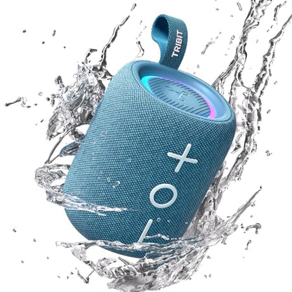 Tribit StormBox Mini+ Portable Bluetooth Speaker, 12W, 360° Sound, Blue - color: Blue