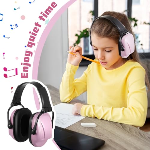 12 Pcs Kids Ear Protection Noise Cancelling Headphones Ear Muffs Bulk 27db Adult Noise Reduction Hearing Earmuff(Universal Fit (kids & Adults),Elegant Style) - size: Universal Fit (kids & Adults), style: Elegant Style