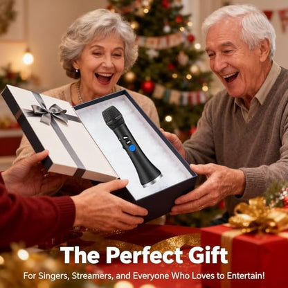 YF79 20W Wireless Karaoke Mic, 2 Mics, 10H Battery, for Home/Party - color: YF79