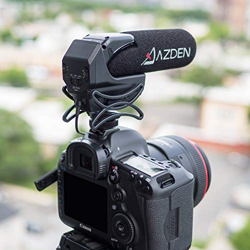 Azden SMX-15 Powered Shotgun Video Microphone - style: SMX-15