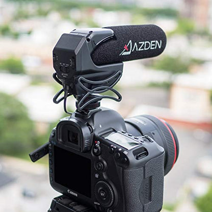 Azden SMX-15 Powered Shotgun Video Microphone - style: SMX-15