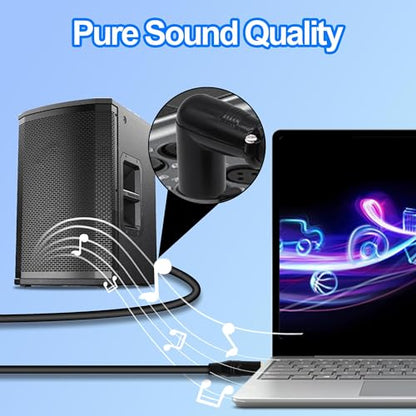 3.5mm TRS to XLR Female Balanced Audio Cable Adapter 1M | Right Angle XLR Female to 1/8 inch Male,HiFi Stereo Speaker Cord,for Smartphone Laptop Mixer Speaker - style: male to male