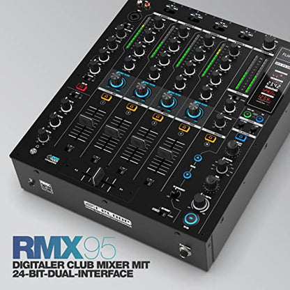 Reloop RMX-95 DJ Club Mixer with FX and Dual USB Audio Interface