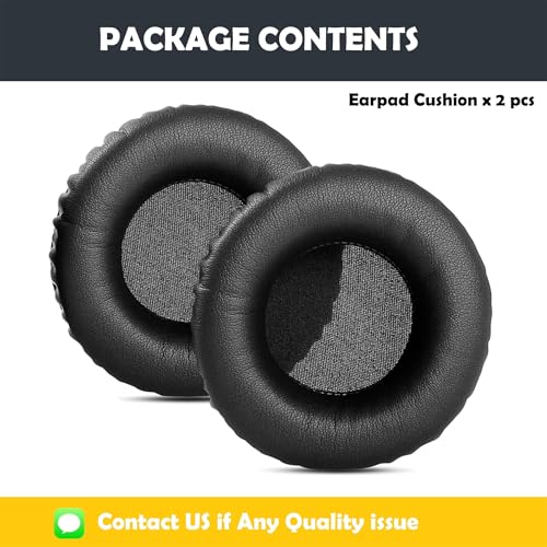 Turbine H+ Earpads Cushion Replacement for Bluedio Turbine H+ Headphone Ear Covers with Protein Leather and Memory Foam