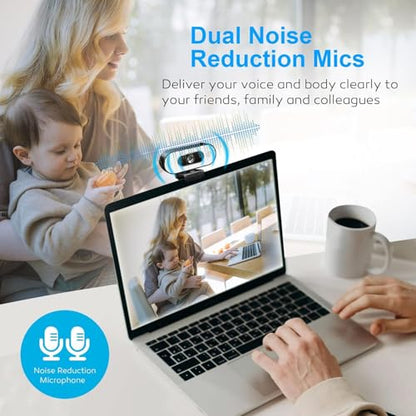 1080P USB Camera Compatible with Switch 2/PC/Mac/Laptop - color: Black-02