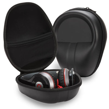 Hard Shell Headphone Case for Sony MDR7506 MDR-ZX770BT MDR-XB950BT WH-CH720N, Beats Solo3, Audio-Technica ATH-M50X ATH-M40x ATH-M30x, JVC, Skullcandy, JBL, Sennheiser Over Ear Headphones Headset Case