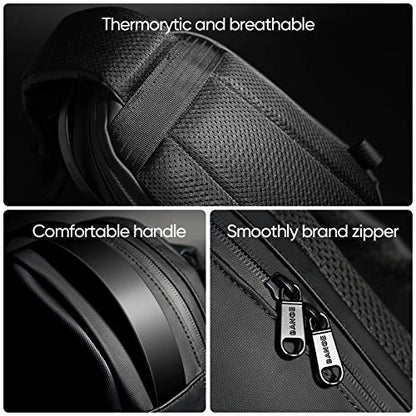 SARLAR Large Space Carrying Case Compatible with PlayStation VR2 & HTC Vive Focus Vision & Meta Quest 3S/Quest 3/Quest 2, VR Headsest Controllers Travel Case for All Head Strap with Battery, Black