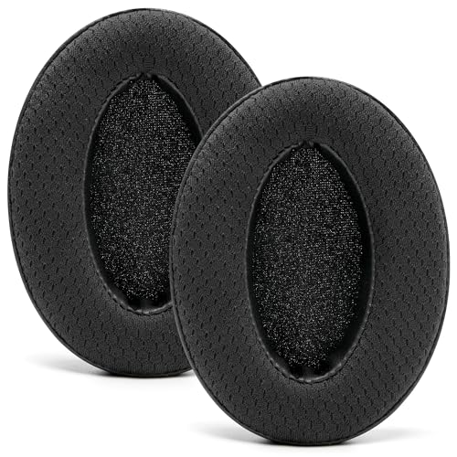WC Freeze - Cooling Gel Earpads for ATH M50X / SteelSeries Arctis/HyperX | Made by Wicked Cushions | Fits SteelSeries Arctis, ATH M50X, Turtle Beach Stealth & More. Cooler for Longer | Black - color: Black