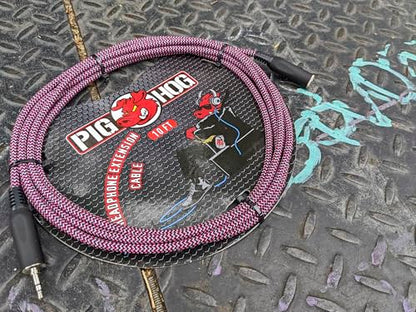 Pig Hog PHX35-10RPP Headphone Extension Cable - color: Riviera Purple