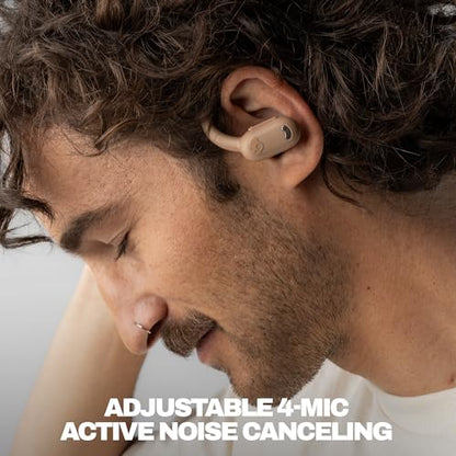 Skullcandy Push ANC Active Noise Cancelling Wireless Earbuds - Primer | In-Ear Hanger, Bluetooth, Noise Cancellation, 58 Hours Battery, Secure-Fit Design, Sweat and Waterproof, Microphone - color: Primer