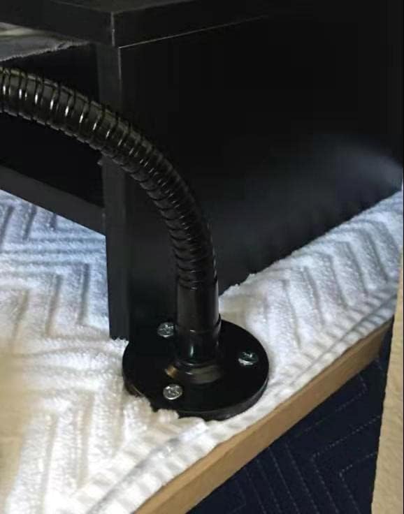 Gooseneck Table Microphone Mount - 5/8 Male, Black, 1Pack - color: Black, size: Microphone Stand