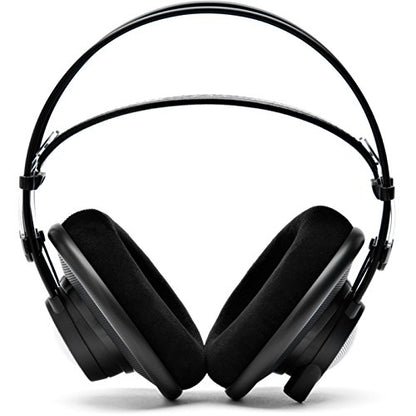 AKG Pro Audio 2458X00190 (K702) Over-Ear, Open-Back, Flat-Wire, Reference Studio Headphones,Black
