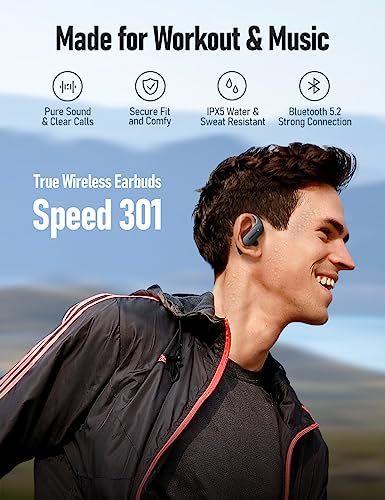Audiovance Speed 301 Wireless Earbuds Bluetooth Headphones for Workout - color: 2-SP301