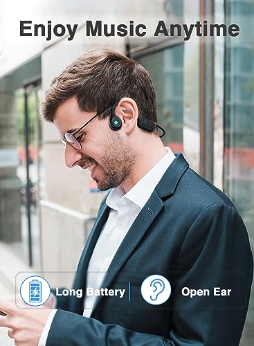 Bone Conduction Headphones, Wireless Bluetooth 5.3 Swimming IPX8 Waterproof Headset, Suitable for for Running, Cycling, Drving.