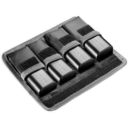 Neewer DSLR Battery Case/Holder for AA Battery and LP-E6/ LP-E8/ LP-E10/ LP-E12/ EN-EL14/ EN-EL15/ FW50/ F550, Suitable for Nikon D800, Canon 5DMKIII, Sony A77 - style: Nb-02