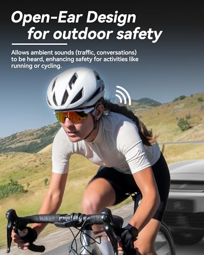 Voistek Bone Conduction Headphones, Open Ear with 32GB MP3 Player & IP68