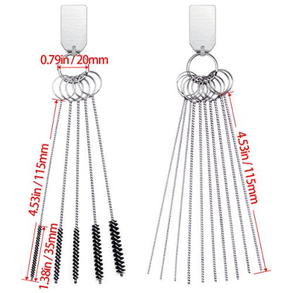 Carb Carburetor Cleaner Cleaning Brushes Kit | Small Wire Brush - 20 Needles + 10 Brushes