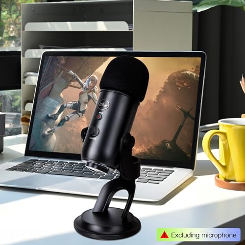 Windscreen Muff and Foam for Blue Yeti, Blue Yeti Pro USB Condenser Microphone, Indoor Outdoor Microphone Windshield 2 PACK by SUNMON - color: Yeti Windsrceen&Dead Cat