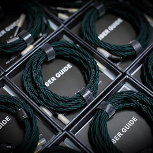 4.4mm Headphone Cable High Purity Copper Plated with Gold Foil Replacement Cable Compatible with Hifiman Sundara,Ananda,Arya,He400se,1.5m,Dual 3.5mm to 4.4mm