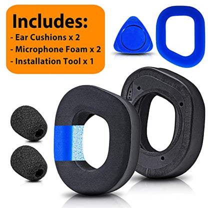 Stealth 700 Gen 2 Cooling Gel Earpads - Compatible with Stealth 700 Gen 2 Headset I Replacement Ear Cushion Cup with Microphone Foam and Installation Tool (Silky Cool Fabric)