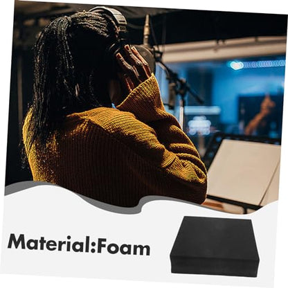 2pcs Acoustic Isolation Foam Pad for Speaker Stands Noise Absorbing Panel for and Monitors for Studios Offices and Home Theaters