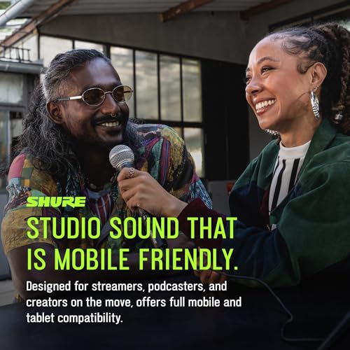 Shure MVX2U Gen 2 XLR-to-USB-C Audio Interface | MFi-certified XLR-to-USB-C interface for any XLR mic with portable setup and clean, noise-free recording